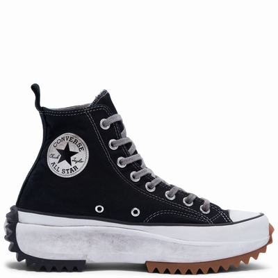 Converse Run Star Hike Smoked Canvas - Miesten Platform Kengät - Mustat